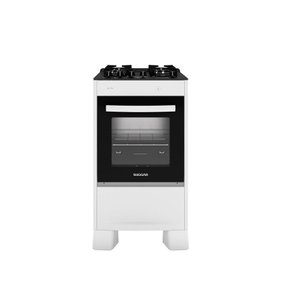 Fogão de Piso Suggar 4 Bocas Mesa de Vidro Neo Max Branco – Bivolt