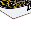 Ver imagem 2 de Quadro decorativo com moldura caixa branca em Placa - Gente Doida De Consciência Tequila - 30x30cm -