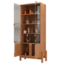 Ver imagem 5 de Conjunto de Cristaleira e Buffet Maricá Cedro