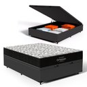 Ver imagem 1 de Cama Box Baú com Colchão de Espuma D45 Ortobom Airtech 150 D45 Casal 138 Cm