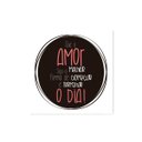 Ver imagem 1 de Quadro decorativo com moldura caixa branca em Placa - O Amor Melhor Forma de Começar e Terminar o Di