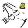 Fita Treinamento Suspensao Tipo Trx Exercício Funcional Kit - Verde - 1