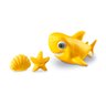 Brinquedo para Banho Kit Tubarão Amarelo Fundo do Mar +3 Meses Cometa Brinquedos - 2