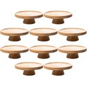 Ver imagem 1 de 10 Boleiras de Bambu 20cm Pedestal Lyor Decorações de Mesas