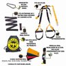 Fita Treinamento Suspenso / Suspensão Tipo Trx / kit Completo - Amarelo - 2