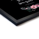 Ver imagem 2 de Quadro Decorativo Ho´oponopono Fundo Preto - 32,5x23cm (Moldura em laca preta) - Arte Maníacos