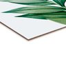 Quadro Decorativo tipo Placa Folhas Verdes - 65x46cm - Arte Maníacos - 2