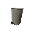Ver imagem 1 de Lixeira Metal Linius Serenity 5L Cor Verde Sage e Pedal com Amortecimento