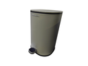 Ver imagem 1 de Lixeira Metal Linius Serenity 5L Cor Verde Sage e Pedal com Amortecimento