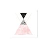 Quadro Decorativo Geométrico Triângulos Pirâmide - 30x30cm - Arte Maníacos - 1