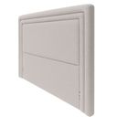 Ver imagem 4 de Cabeceira para Cama Box Casal 164cm Phili Lisa Boucle Cinza - Sallar Home