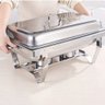 Rechaud Retangular 9 Litros com 1 Cuba Banho Maria Gourmet - Brinovar - 6