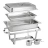 Rechaud Retangular 9 Litros com 1 Cuba Banho Maria Gourmet - Brinovar - 3