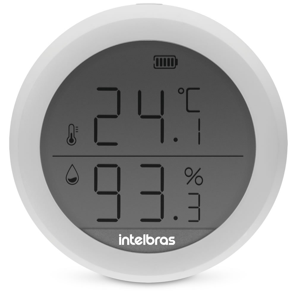 Sensor Temperatura e Umidade Smart IST 1001 Intelbras
