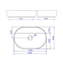 Ver imagem 5 de Cuba de Apoio Deca 60x40 L.14060.m.17 Oval com Mesa Branca
