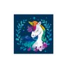 Quadro Decorativo Unicórnio Aquarela - 50x50cm - Arte Maníacos - 1