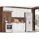 Ver imagem 1 de Cozinha Completa 5 Peças Americana 3 Aéreos 1 Balcão 1 Complemento C5p43 Branco