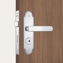 Ver imagem 3 de Fechadura 1803/21 Tetra Externa com Acabamento Cromado e Espelho de Aço Inox - 11435 - STAM