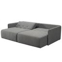 Ver imagem 4 de Sofá Cama para Sala de Estar 3 Lugares 190cm Chicago Linho Cinza - Nexta Casa