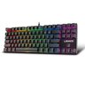 Teclado Gamer Mecânico Abnt2 Led Rgb Usb Profissional T2 - 1