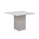 Ver imagem 1 de Mesa de Jantar 4 Lugares Tampo MDF/Vidro Napoli Leifer