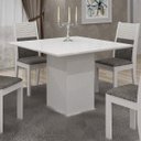 Ver imagem 3 de Mesa de Jantar 4 Lugares Tampo MDF/Vidro Napoli Leifer