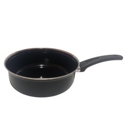 Conjunto Panelas 4 Peças Preto Cerâmica Indução Cooktop - 5
