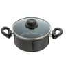 Conjunto Panelas 4 Peças Preto Cerâmica Indução Cooktop - 6