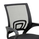 Ver mais imagens de Cadeira De Escritório Mesh Diretor Com Sistema Relax Giratoria New Java - Preto