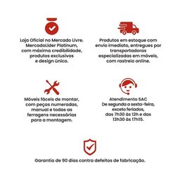 Gabinete Armário Banheiro Ditália Bn-04 Preto - 10