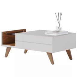 Mesa de Centro Noronha - Off White Matte / Freijo Colibri Industria e Comercio de Moveis Ltda - 2