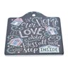 SUPORTE PANELA CORTICA/CERAMICA HOME AND LOVE PRETO 16X1X19 - 2