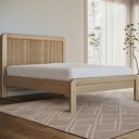 Ver imagem 2 de Cama Casal 160cm Madeira Maciça Nira Tauari F07 - Mpozenato