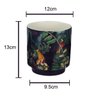 VASO DECORATIVO CERÂMICA TROPICAL 12x13cm - 3