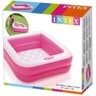 Piscina Infantil Inflável Quadrada - Rosa - 57 Litros Intex - 2