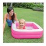 Piscina Infantil Inflável Quadrada - Rosa - 57 Litros Intex - 5