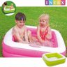 Piscina Infantil Inflável Quadrada - Rosa - 57 Litros Intex - 3