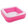 Piscina Infantil Inflável Quadrada - Rosa - 57 Litros Intex - 1