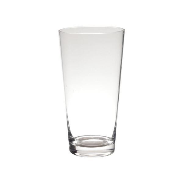 VASO VIDRO BASIC CLEAR OPEN ROUND TRANSPARENTE 15X11X21 CM - 2