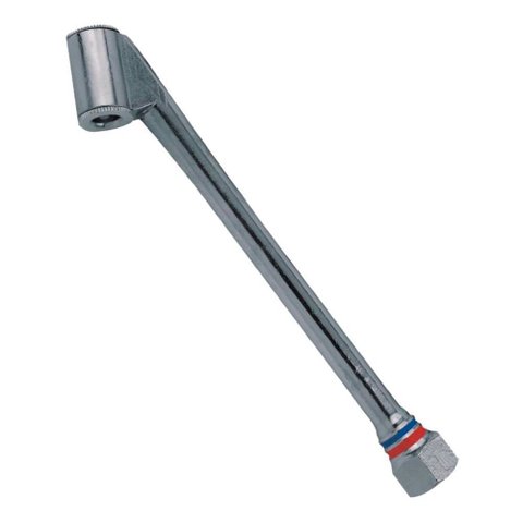 Válvula de Inflar Dupla Niquelada com Rosca Fêmea 1/2" Bsp - Arcdal Arc-825