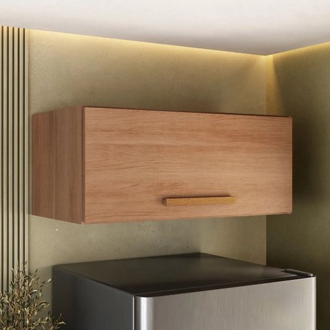 Armario Aereo Joia 70cm Geladeira Cozinha Moderna Madeirado Inteiro