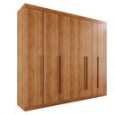 Ver mais imagens de Guarda-roupa Casal 6 Portas 6 Gavetas Sparta - Mais Móveis Cor Cinamomo