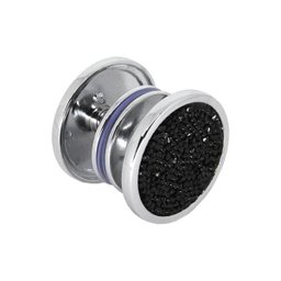 Puxador Box Astromelia Baixo + Margarida 48mm Cromado - 1