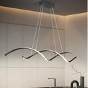 Ver imagem 2 de Lustre Pendente de Teto Led Moderno para Sala de Estar Dna Espiral 3 em 1 Bivolt