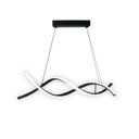 Ver imagem 1 de Lustre Pendente de Teto Led Moderno para Sala de Estar Dna Espiral 3 em 1 Bivolt