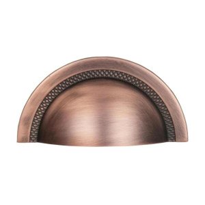 Puxador Shell 48mm Vecchio Cobre - Zen