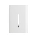 Ver imagem 1 de Placa 4x2 de 1 Interruptor Pulsante Vertical para Campainha + Suporte Branco da Linha Novara - 1100/