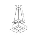 Ver imagem 3 de Pendente Endy 28cmx28cm Bella Italia