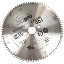 Disco De Serra Circular Para Alumínio 250mm X 30mm X 80 Dentes Freud-Lp80m-001p - 1