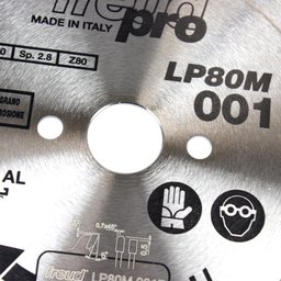 Disco De Serra Circular Para Alumínio 250mm X 30mm X 80 Dentes Freud-Lp80m-001p - 4